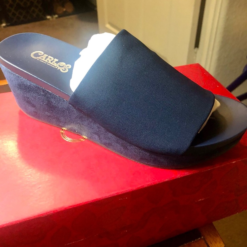 Carlos Santana New Wedge sandals Make offer